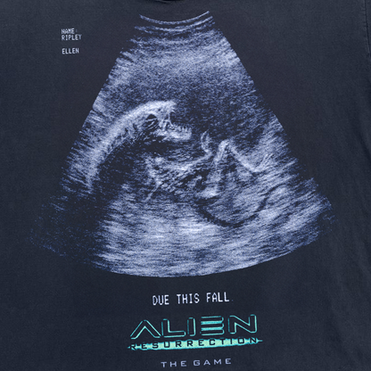 'ALIEN: RESURRECTION' GAME MERCH '00 BLACK T-SHIRT