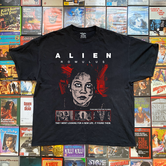ALIEN ROMULUS PROMO BLACK T-SHIRT