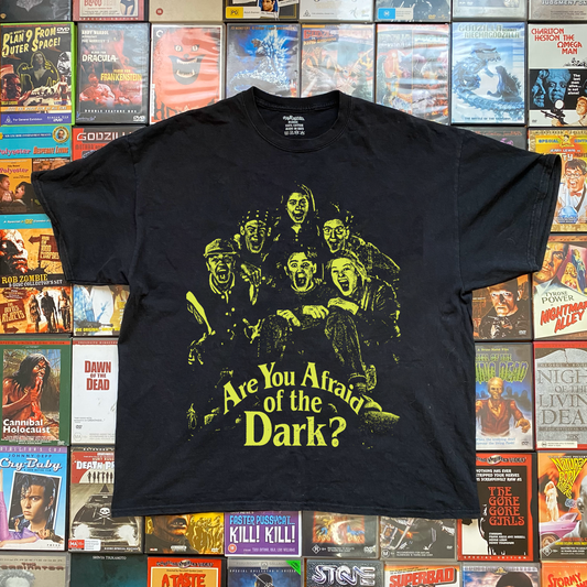 ARE YOU AFRAID OF THE DARK PROMO BLACK T-SHIRT
