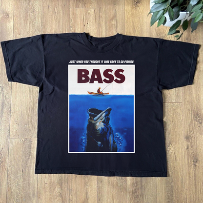 1999 BIG OL' BASS GAMING PROMO T-SHIRT BLACK