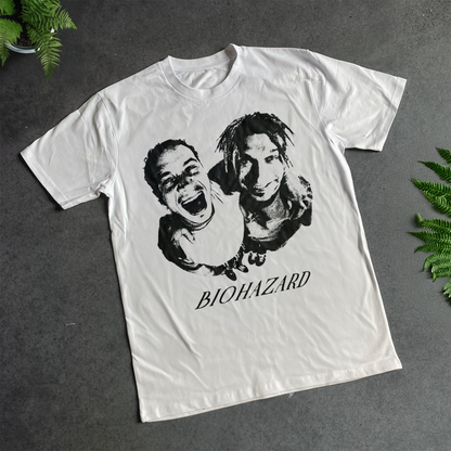 1997 'BIOHAZARD' BIODOME PROMO WHITE T-SHIRT