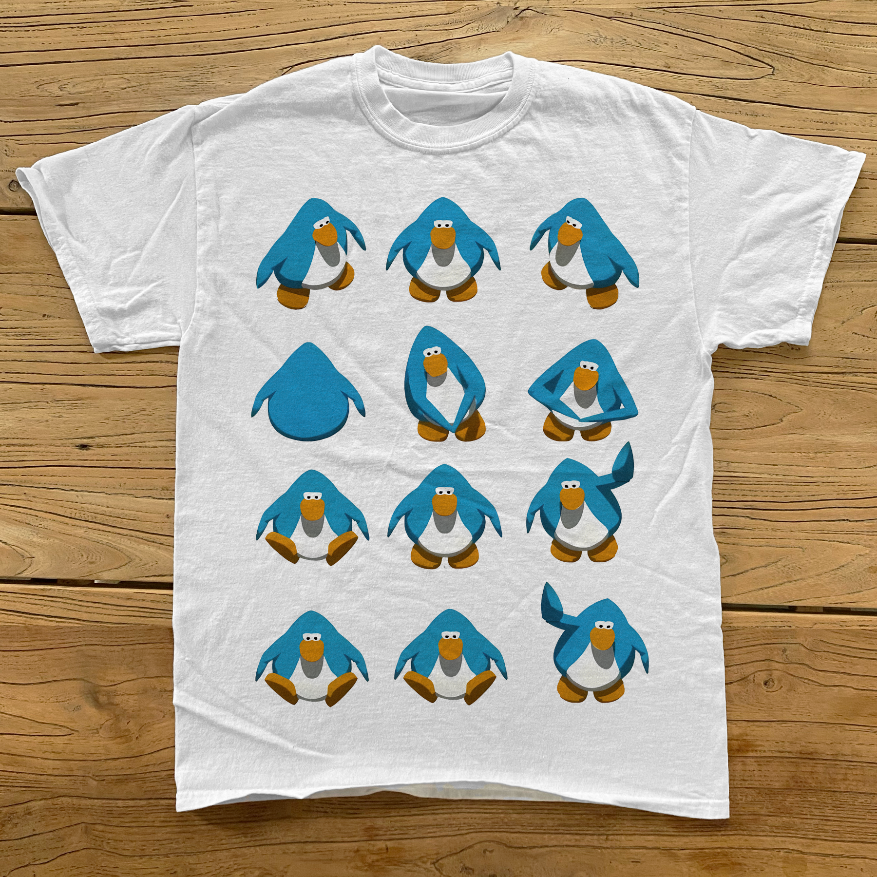 PENGUIN DANCE CLUB WHITE T-SHIRT