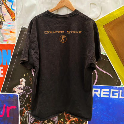 VINTAGE 2003 'COUNTERSTRIKE 1.6' BLACK T-SHIRT