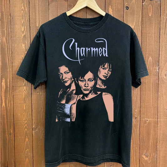 CHARMED PROMO BLACK T-SHIRT