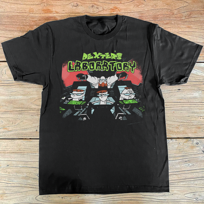 'DEXTER'S LABORATORY' BLACK T-SHIRT