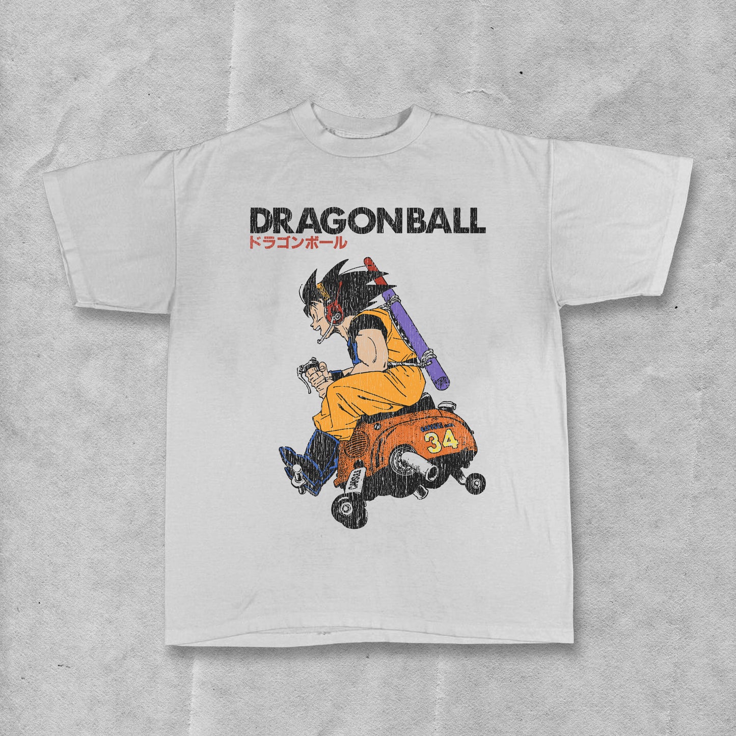 DRAGONBALL WHITE T-SHIRT