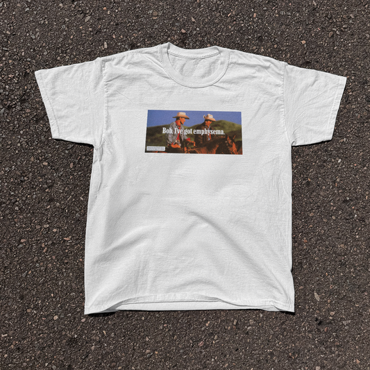 Marlboro 'Bob, I've Got Emphysema' Vintage White Tee