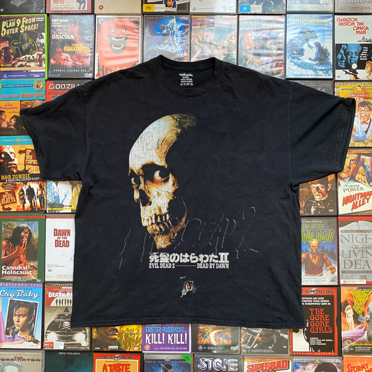 EVIL DEAD 2 JAPANESE PROMO BLACK T-SHIRT