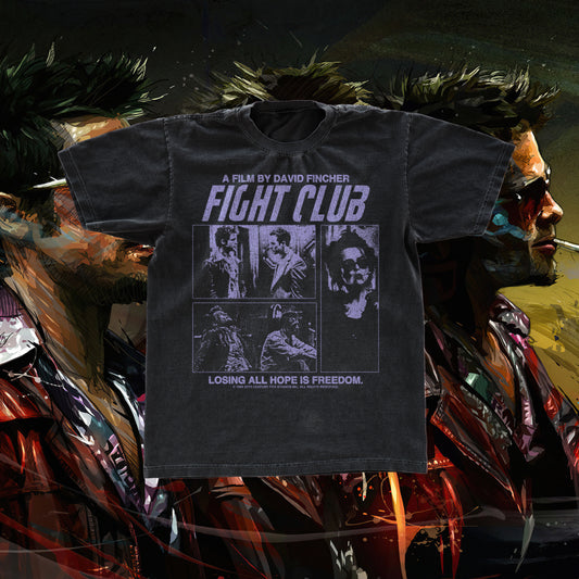 FIGHT CLUB BLACK T-SHIRT