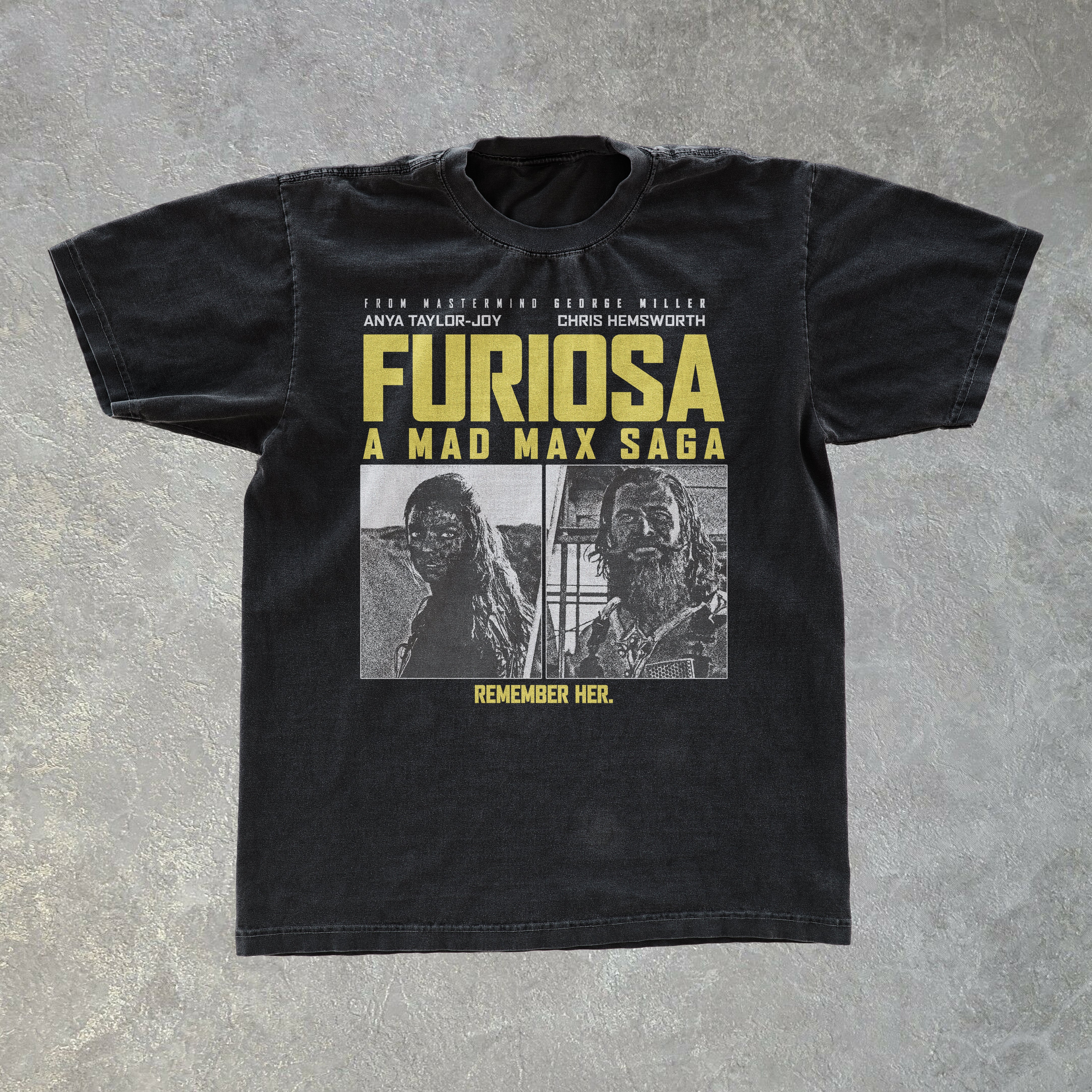 FURIOSA MAD MAX PREMIUM BLACK T-SHIRT