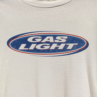 GAS LIGHT “ARE YOU SURE?” WASHED WHITE T-SHIRT