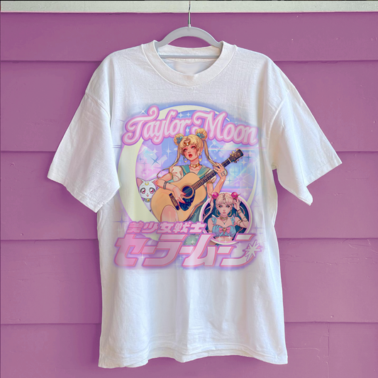 TAYLOR MOON WHITE T-SHIRT
