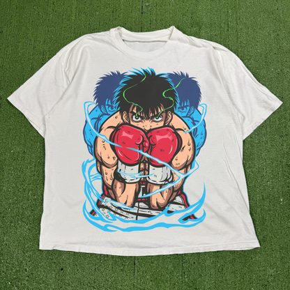 HAJIME NO IPPO 'AFTER-IMAGE' WHITE T-SHIRT