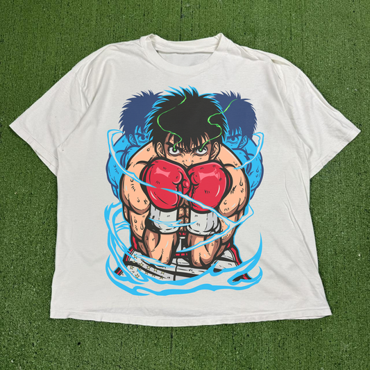 HAJIME NO IPPO 'AFTER-IMAGE' WHITE T-SHIRT