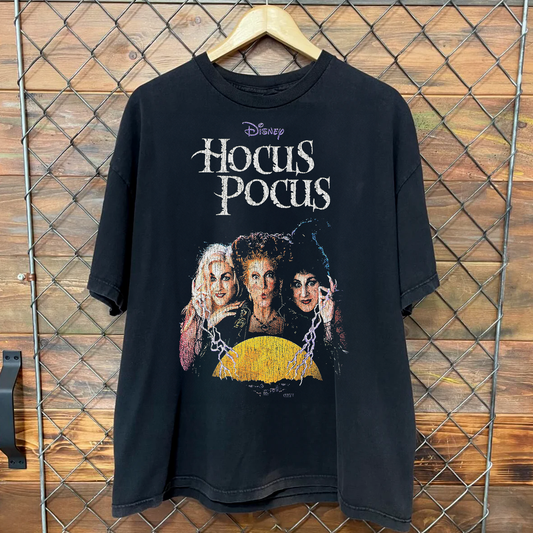 'PUT A SPELL' H0CUS P0CUS PROMO BLACK T-SHIRT
