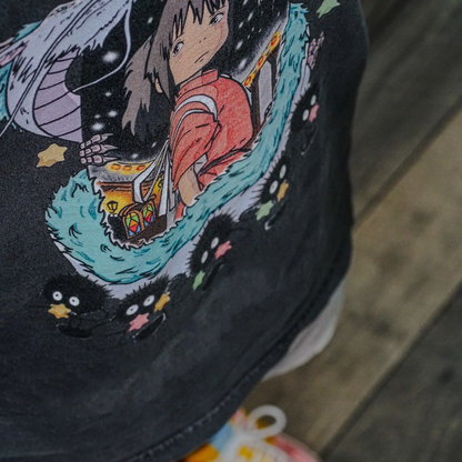 Spirited Away Rare Tee Black