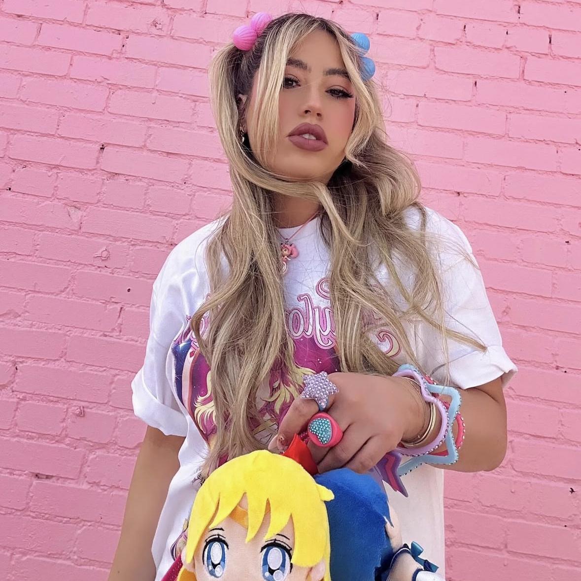 TAYLOR MOON WHITE T-SHIRT