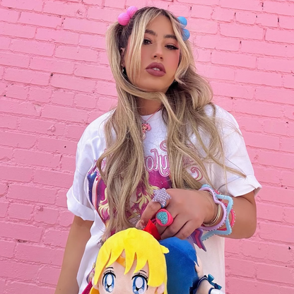 TAYLOR MOON WHITE T-SHIRT