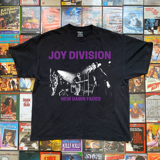 JOY DIVISION NEW DAWN FADES PROMO BLACK T-SHIRT