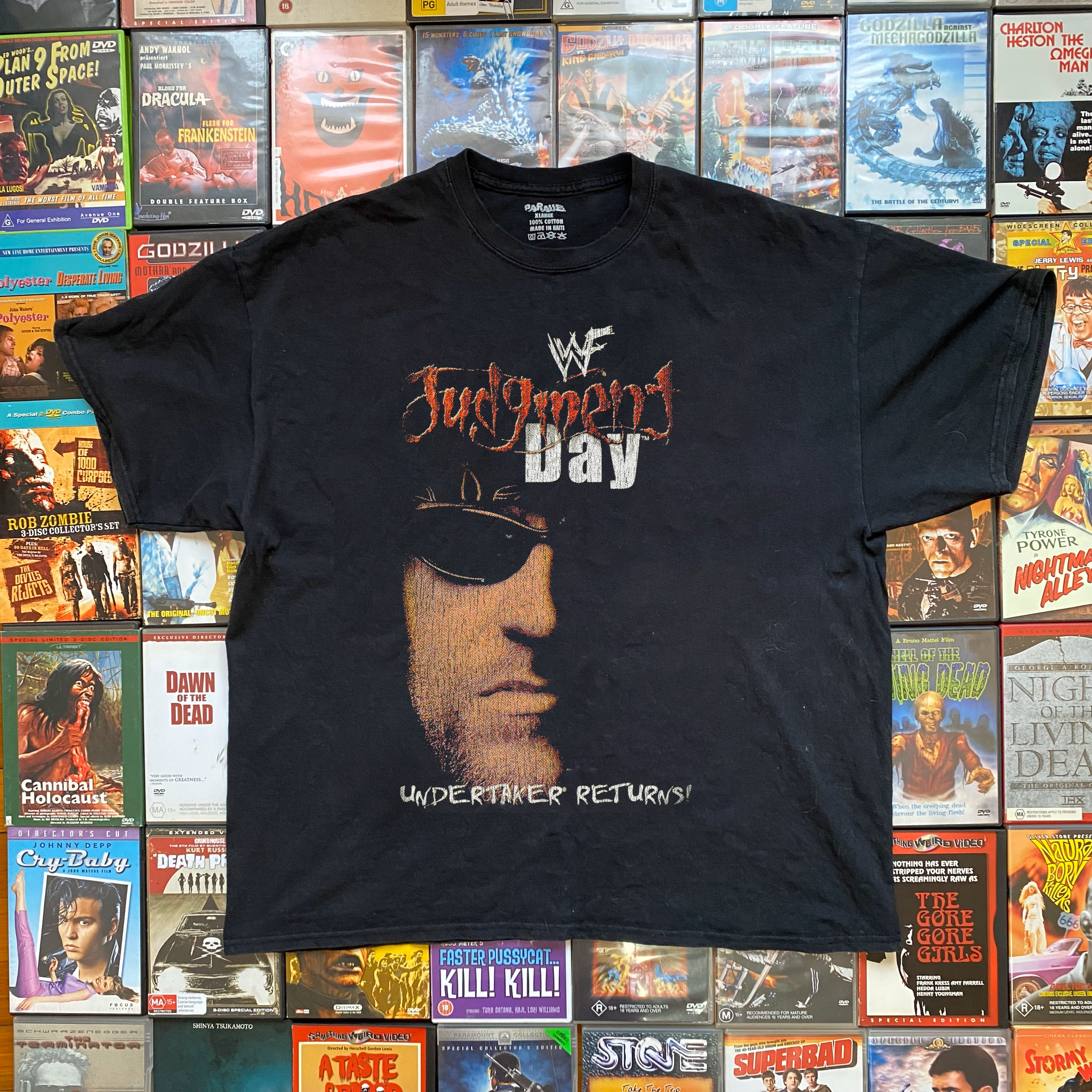 WWF JUDGMENT DAY 2000 PROMO BLACK T-SHIRT
