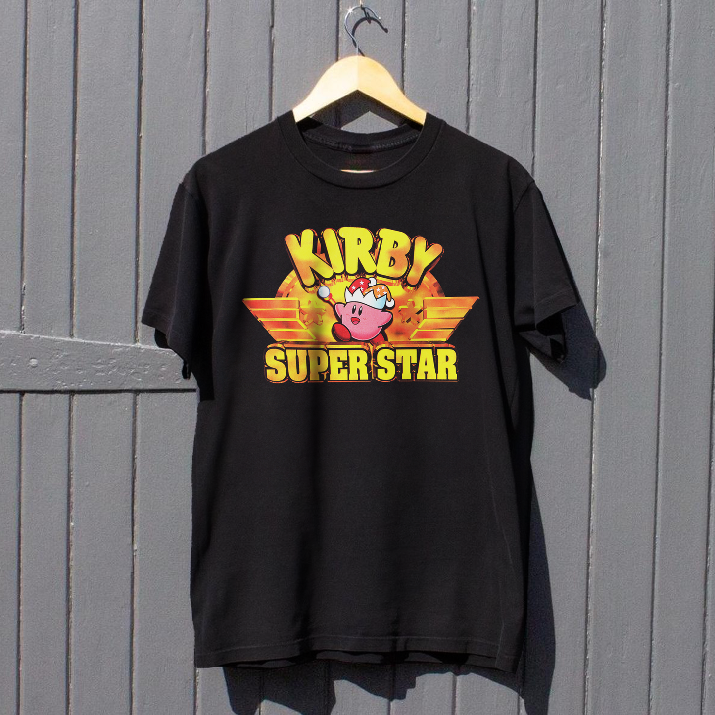 90s 'SUPER STAR' SNES PROMO T-SHIRT BLACK