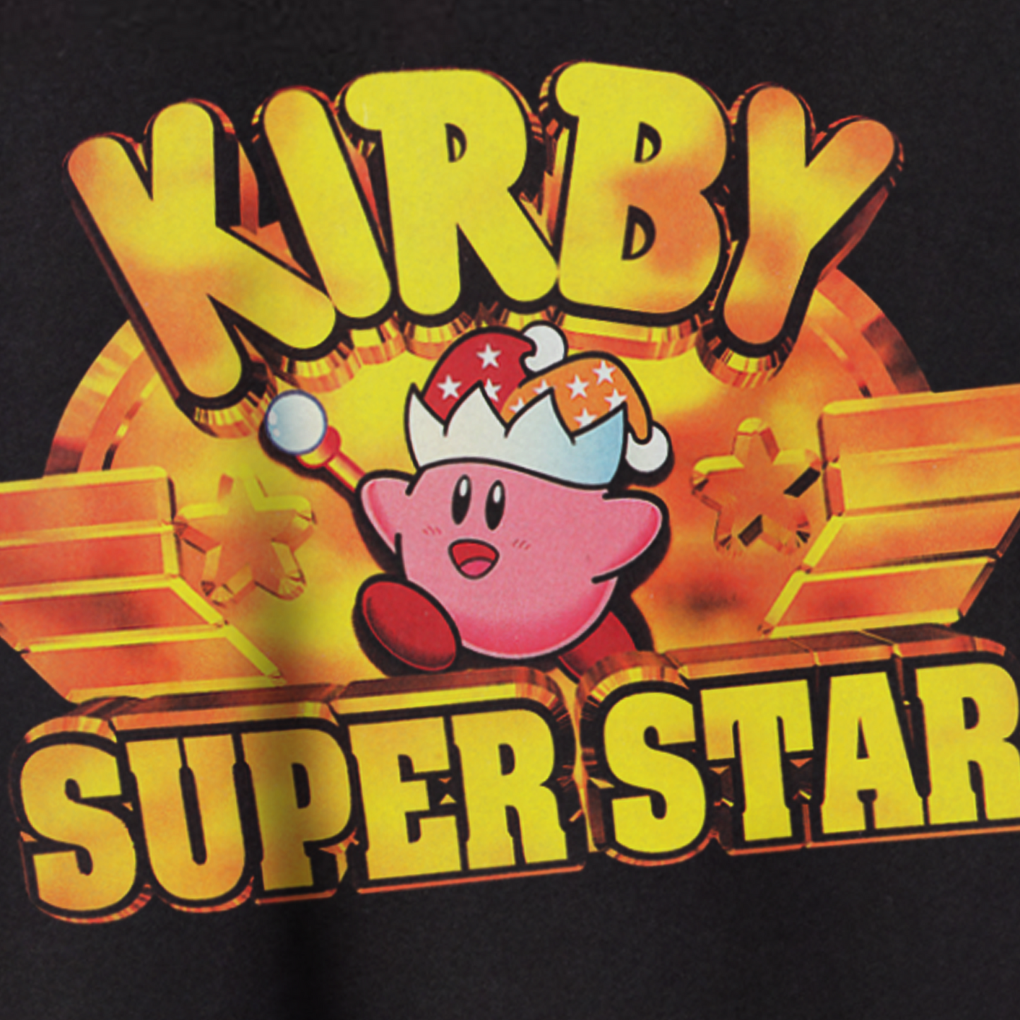 90s 'SUPER STAR' SNES PROMO T-SHIRT BLACK
