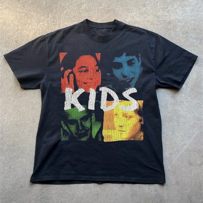 KIDS PROMO VINTAGE BLACK T-SHIRT