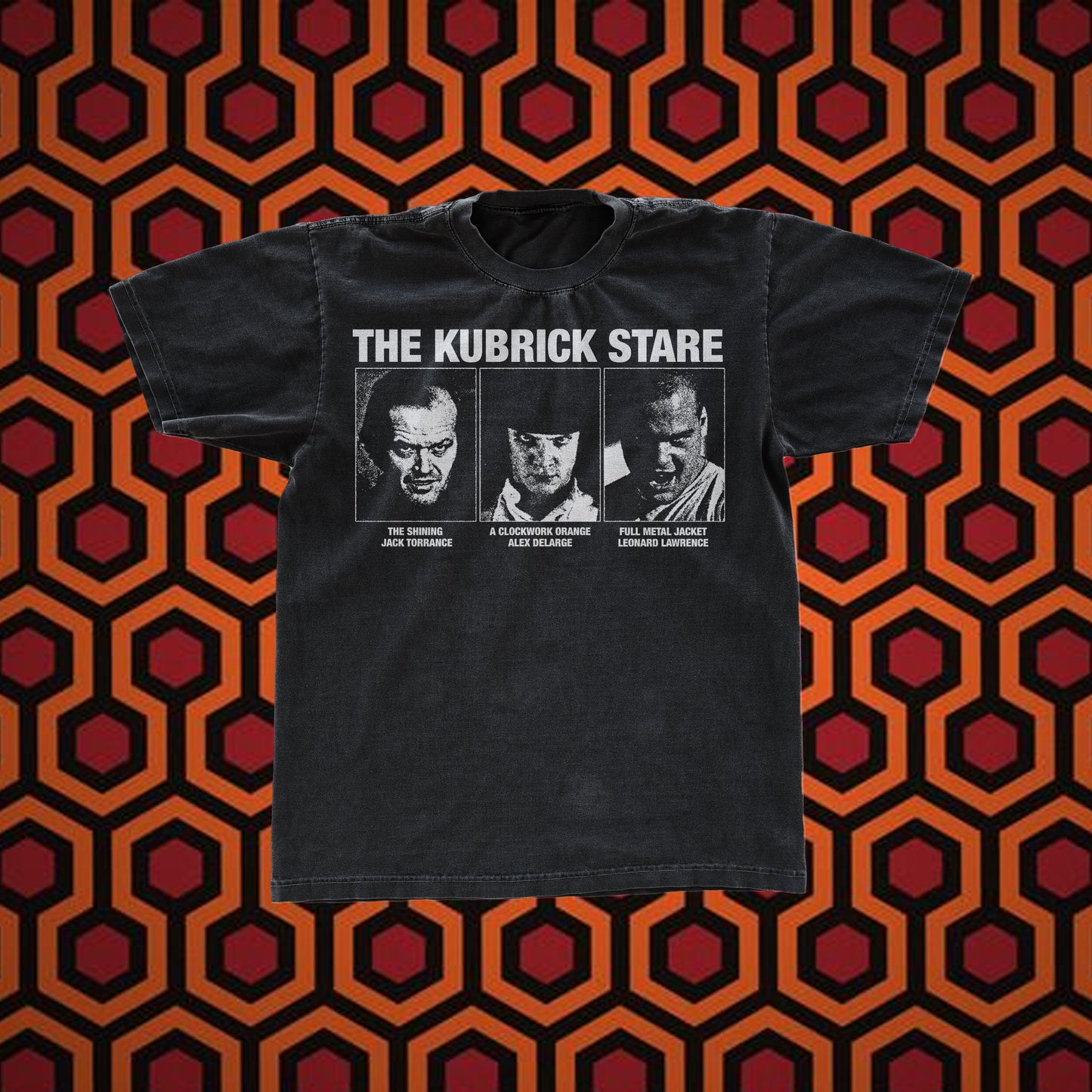 THE KUBRICK STARE BLACK T-SHIRT