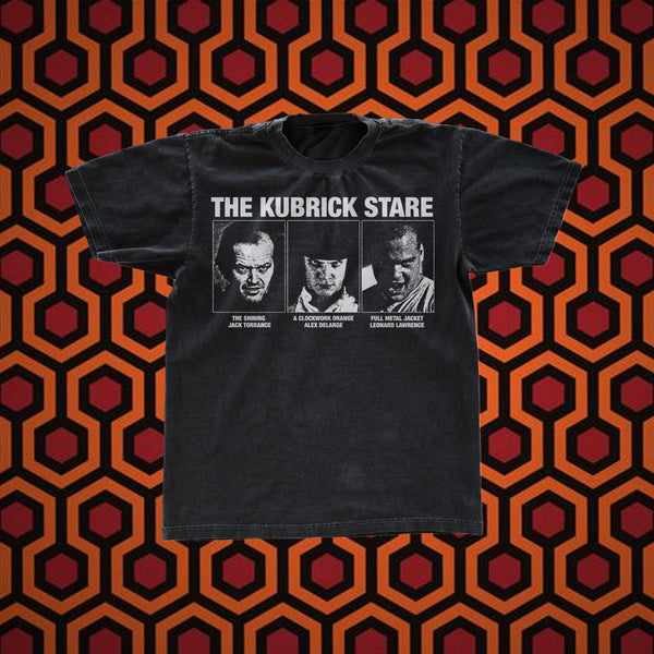 T-shirt Homme Stanley Kubrick – 100% Coton – Coupe Regular – Couleur Noir – Tailles S à XXXL