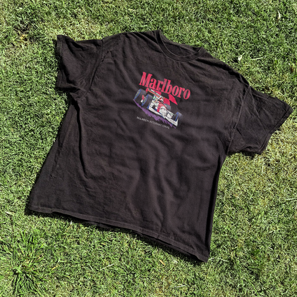 International F1 Racing Washed Black Vintage Tee