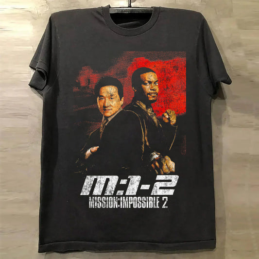 RUSH HOUR MI2 MASHUP BLACK T-SHIRT