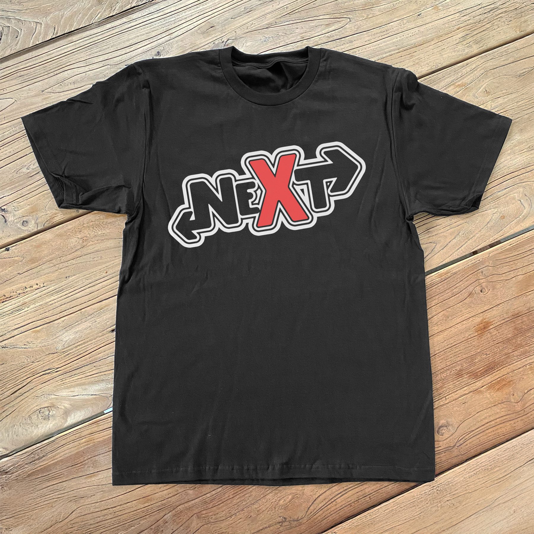 2007 MTV 'NEXT' PROMO BLACK T-SHIRT