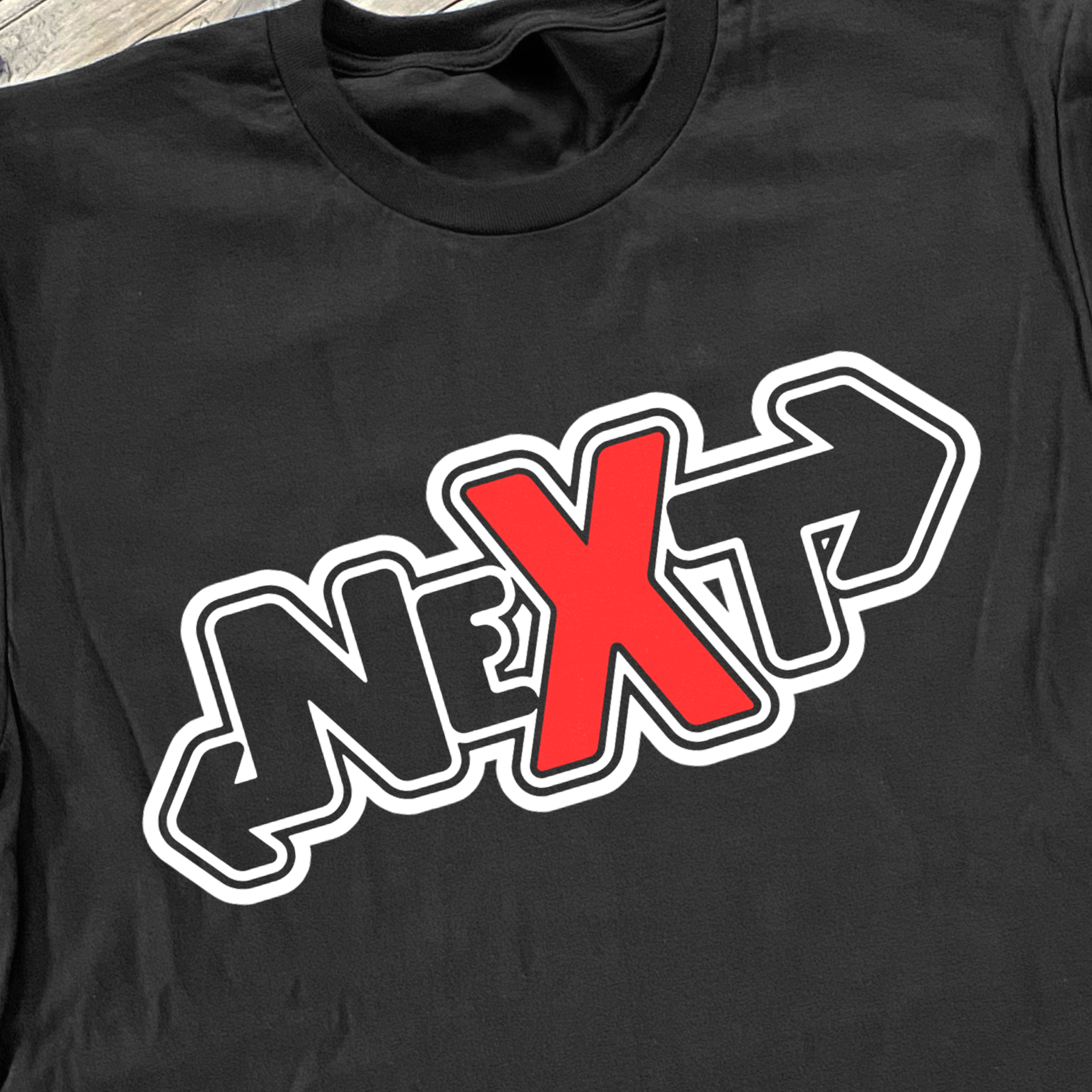 2007 MTV 'NEXT' PROMO BLACK T-SHIRT