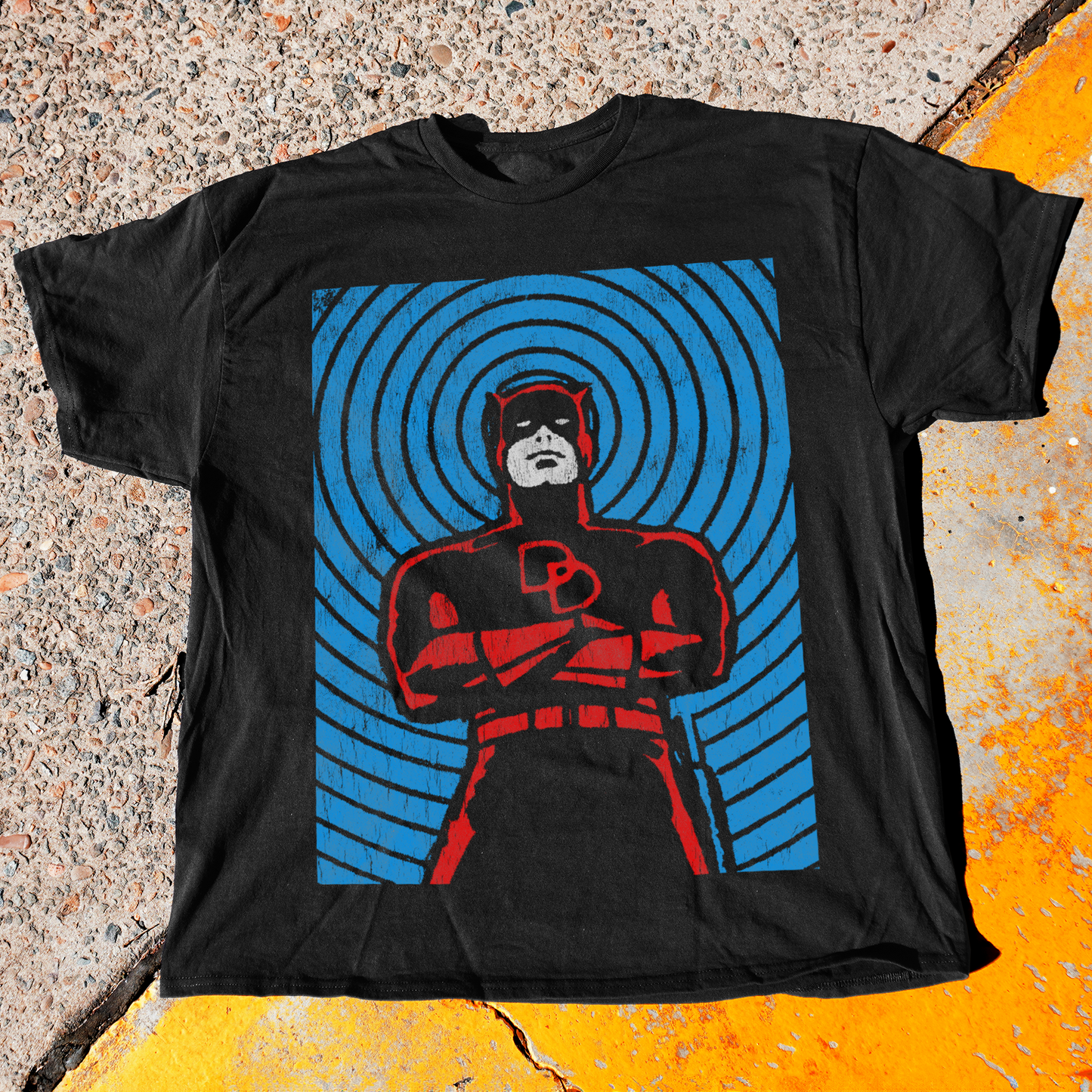 MATT MURDOC 'DEVIL SENSE' BLACK T-SHIRT