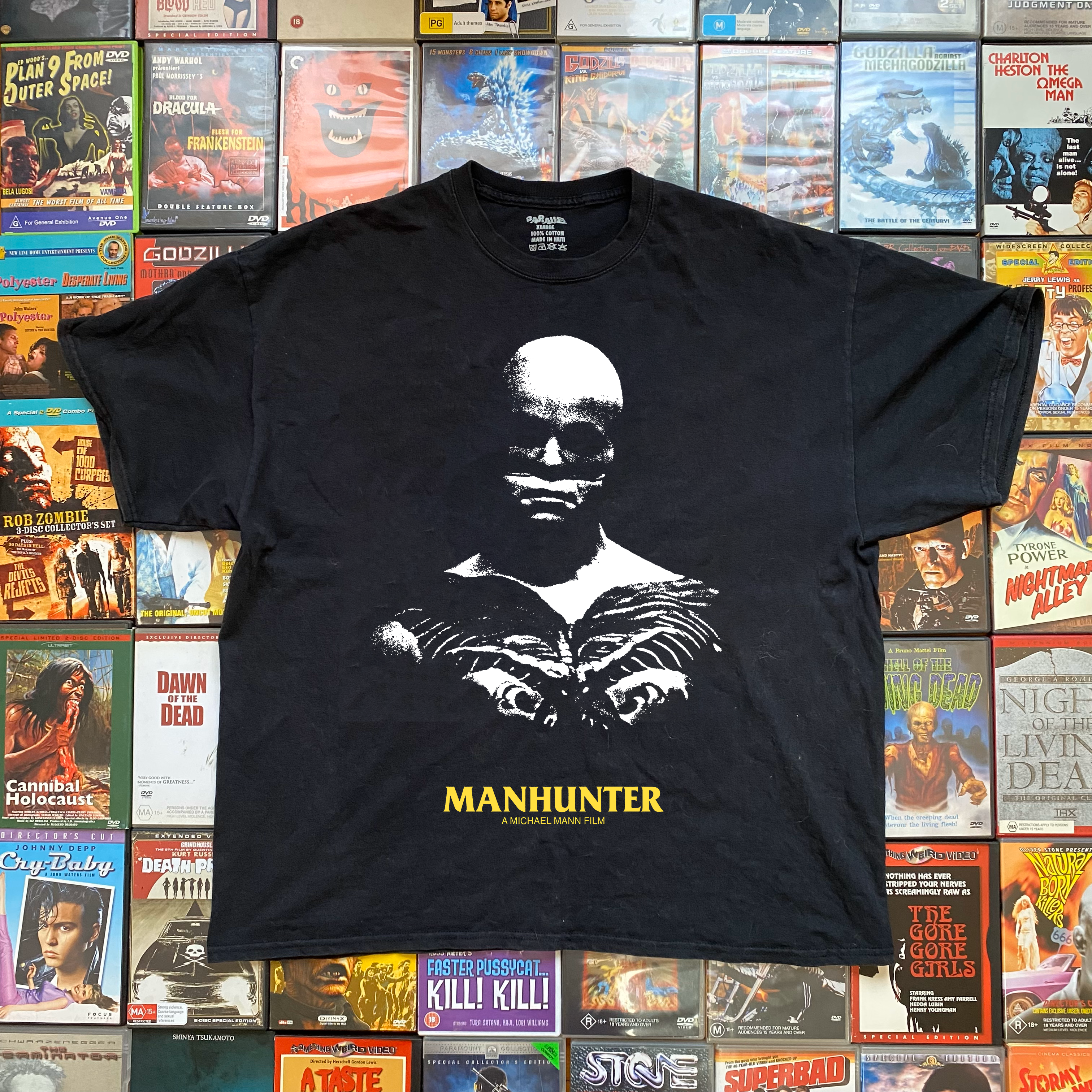 MANHUNTER PROMO BLACK T-SHIRT