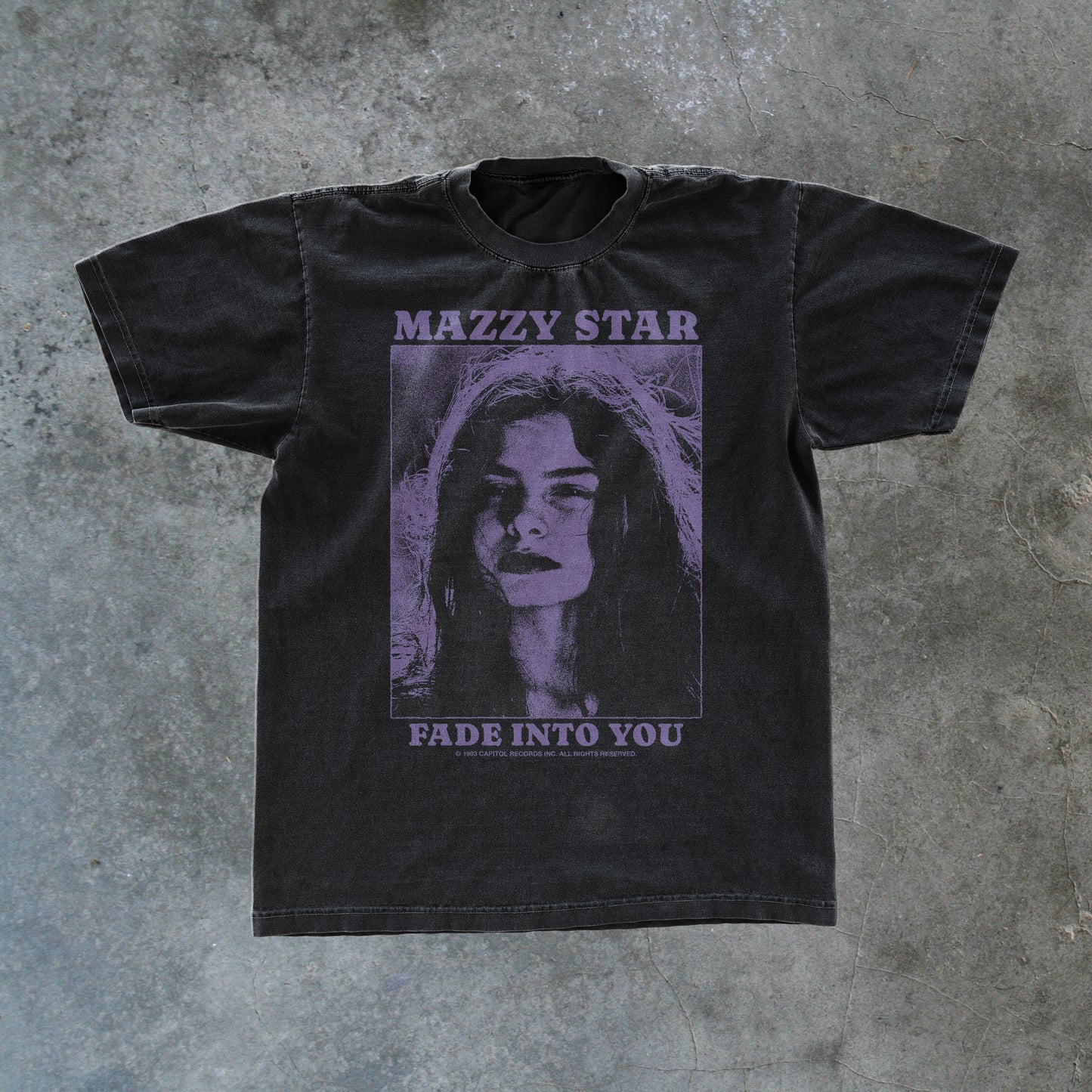 'FADE INTO YOU' MAZZY PROMO BLACK T-SHIRT