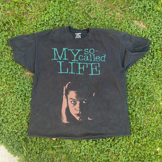 MY SO CALLED LIFE VINTAGE BLACK T-SHIRT