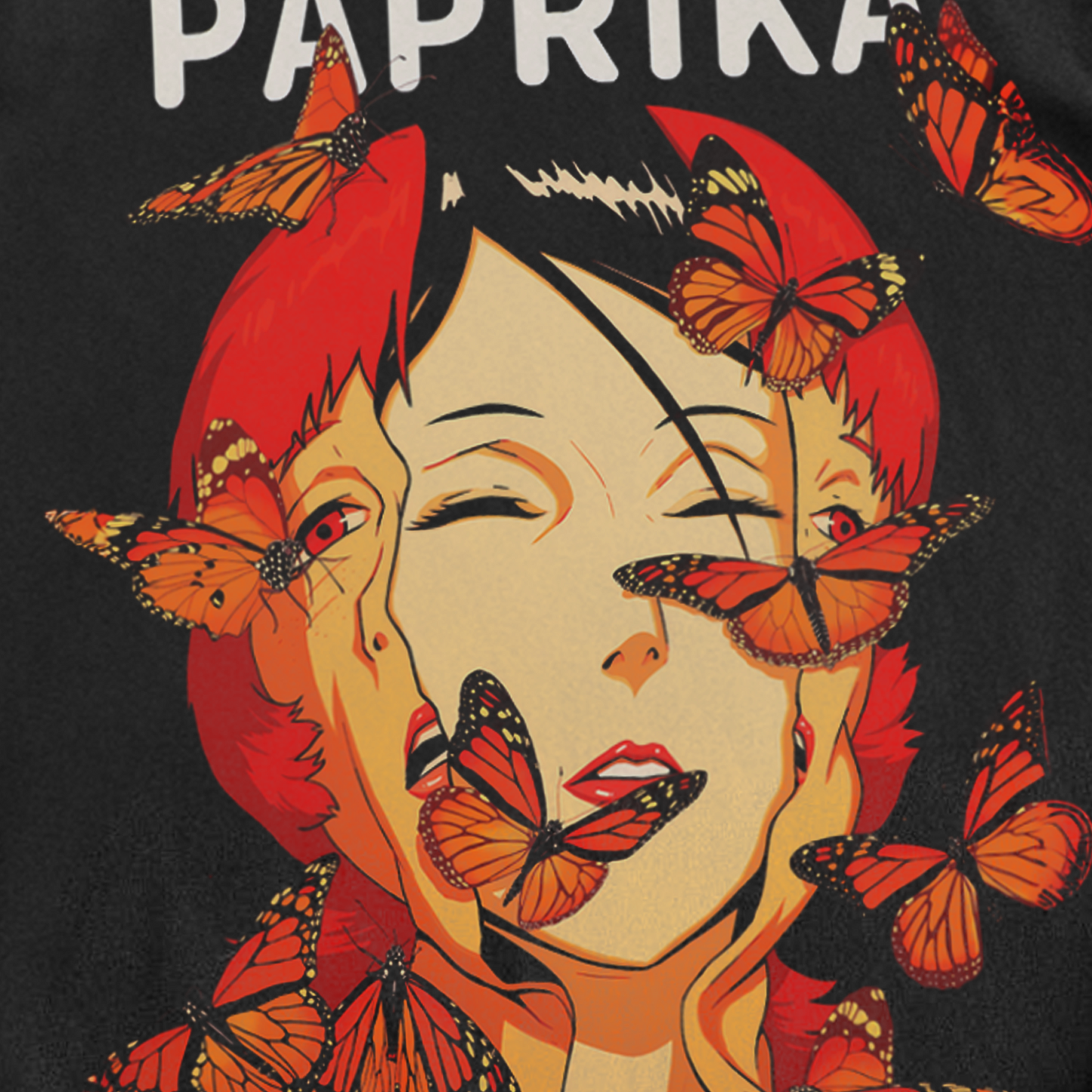 PAPRIKA '06 'BUTTERFLIES' BLACK PROMO T-SHIRT