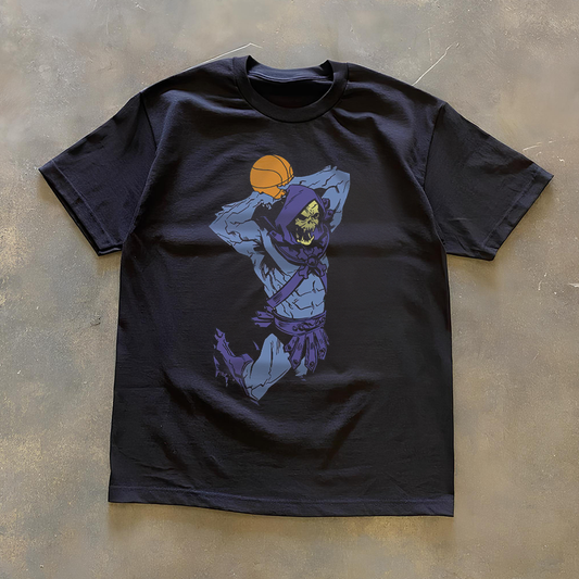 AIR SKELET0R PREMIUM BLACK T-SHIRT