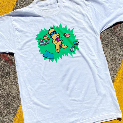 DEEP DEEP MOOD PREMIUM WHITE T-SHIRT