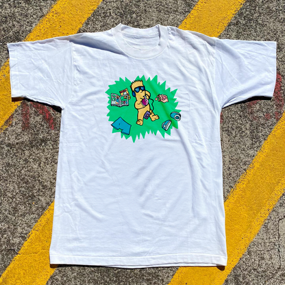 DEEP DEEP MOOD PREMIUM WHITE T-SHIRT