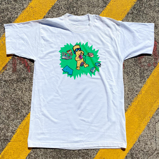 DEEP DEEP MOOD PREMIUM WHITE T-SHIRT