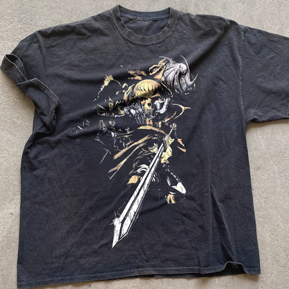2016 BERSERK BAND OF HAWKS PROMO WASHED BLACK T-SHIRT