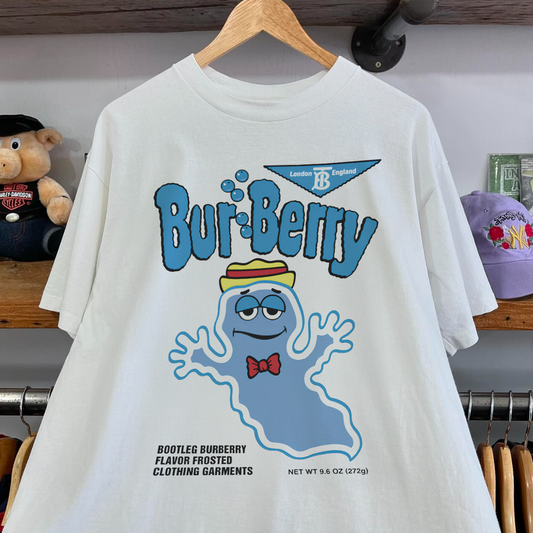 BUR-BERRY PREMIUM WHITE T-SHIRT
