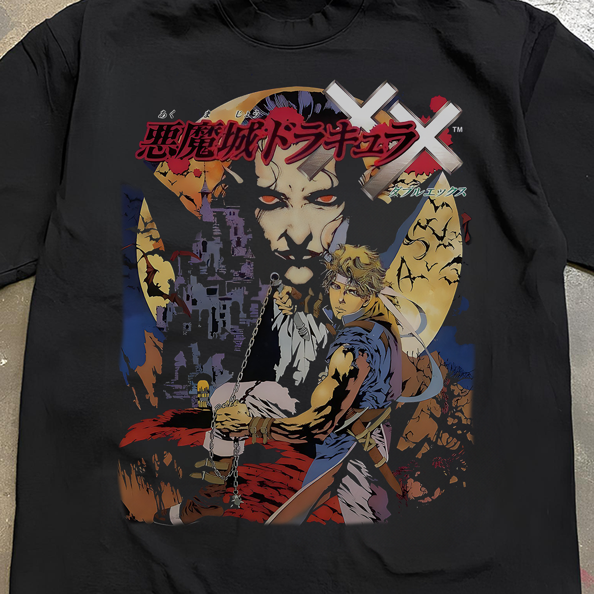 Castlevania Black Tee