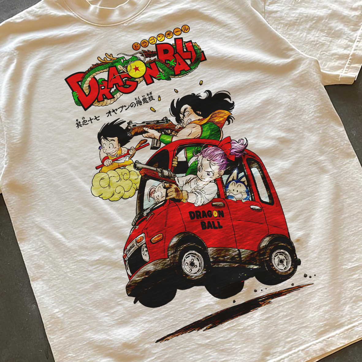 Dragonball Z Joyride Off White Tee