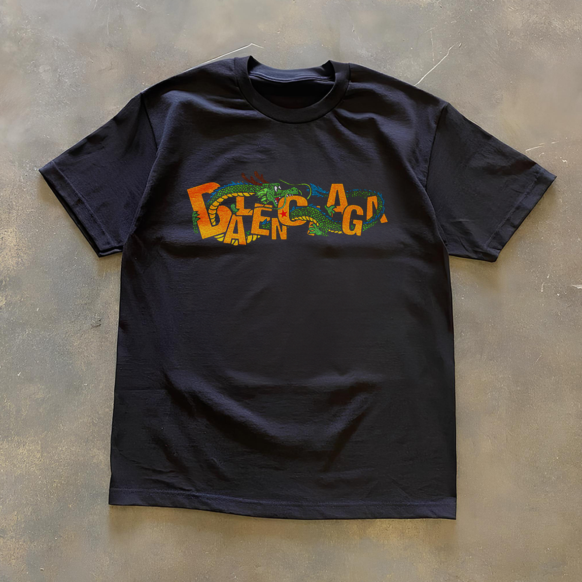 DRAGON BALENCIAGA Z PREMIUM BLACK T SHIRT