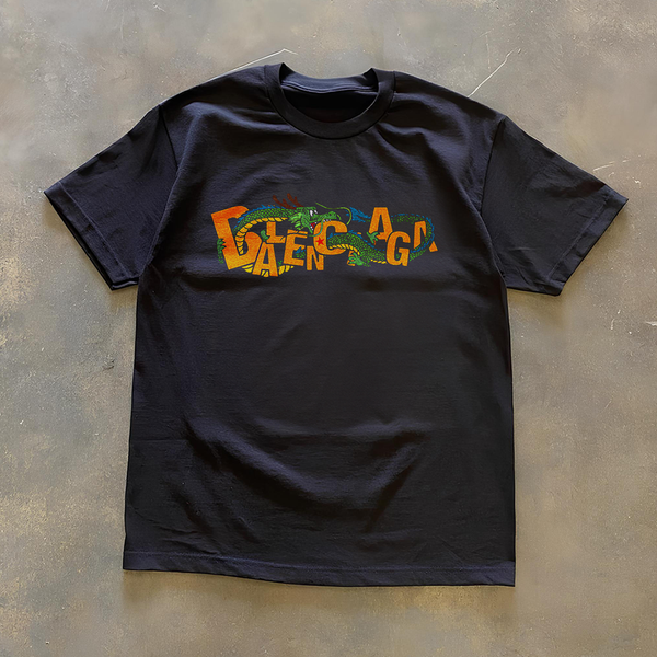 DRAGON BALENCIAGA Z PREMIUM BLACK T SHIRT