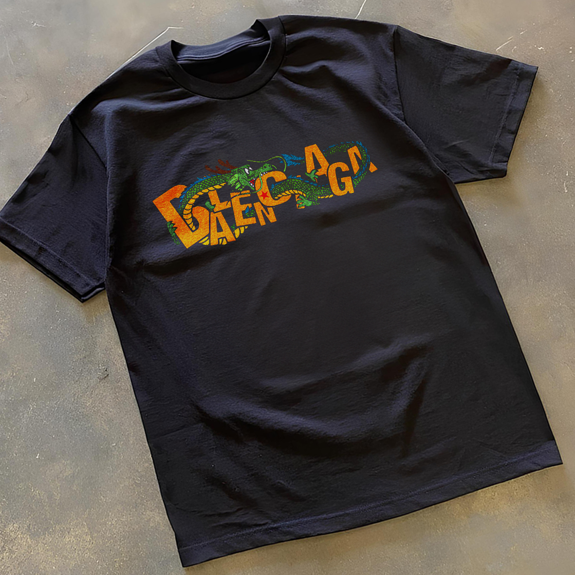 DRAGON BALENCIAGA Z PREMIUM BLACK T SHIRT