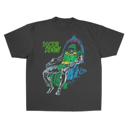 Doctor Doom Throne Tee Black